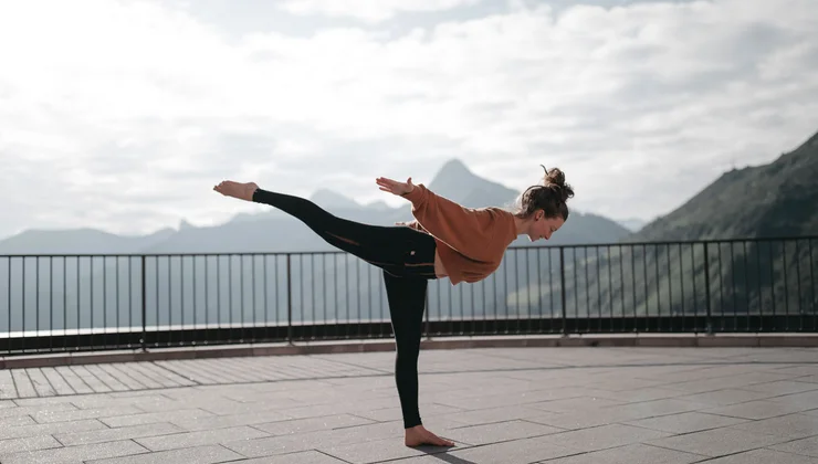 Yoga als Inklusivleistung im Hotel Alpenstern mit erfahrener Yogatrainerin