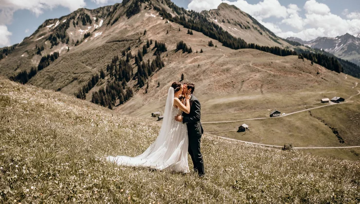 Hochzeit im Hotel Alpenstern Damüls, mit einzigartiger Kullisse in den Bergen