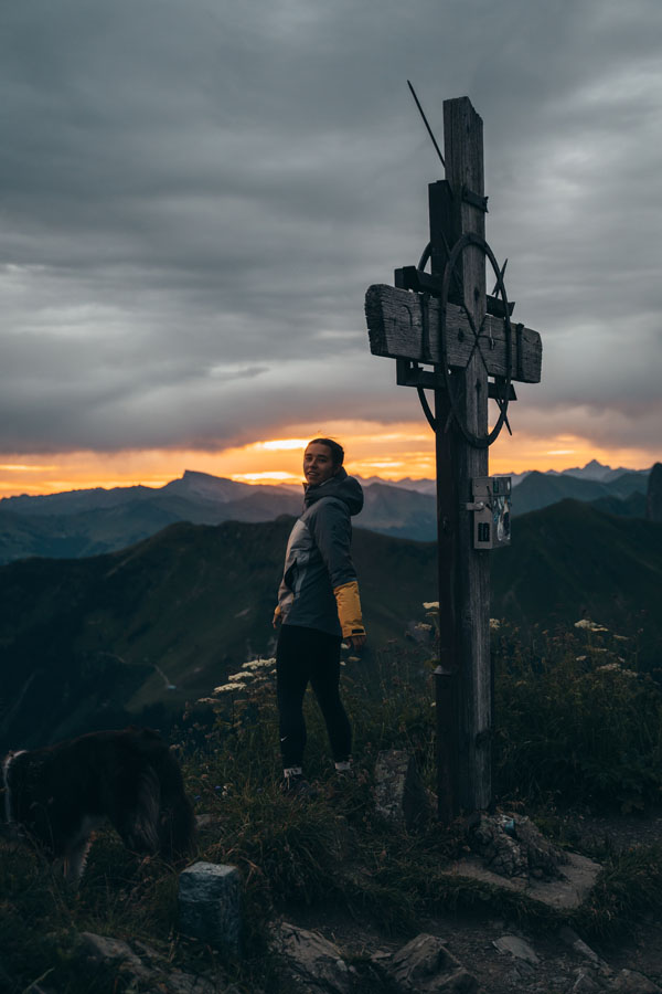 Sonnenaufgang am Zafernhorn
